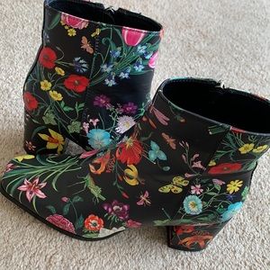 Floral Boots